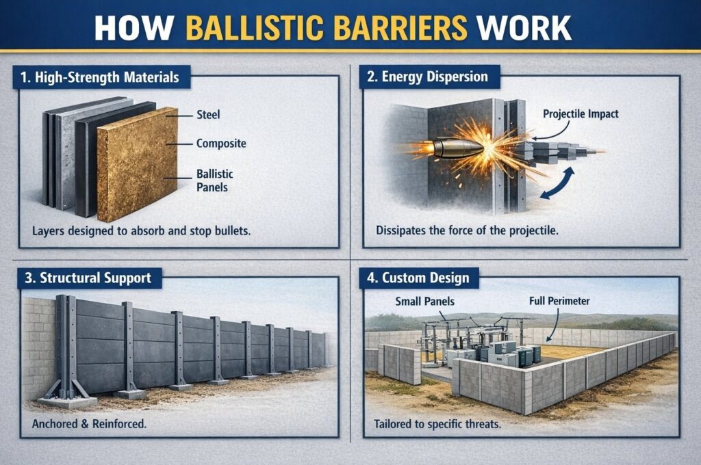 How Ballistic Barriers Redefine Industrial and Defense Protection