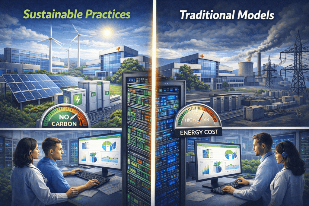 healthcare data center