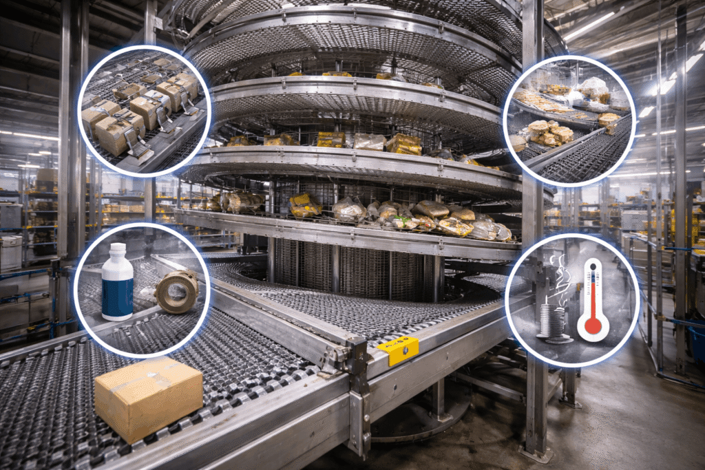 spiral conveyor manufacturers