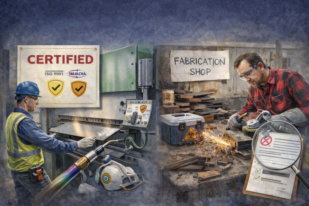 Sheet metal fabrication