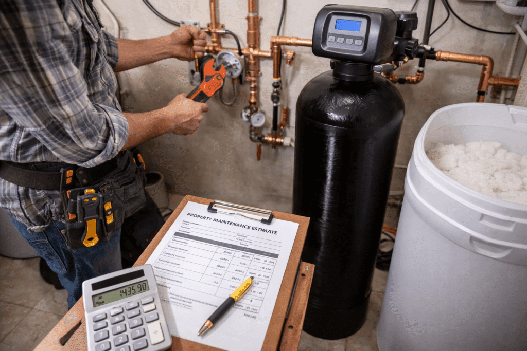 water softener installation